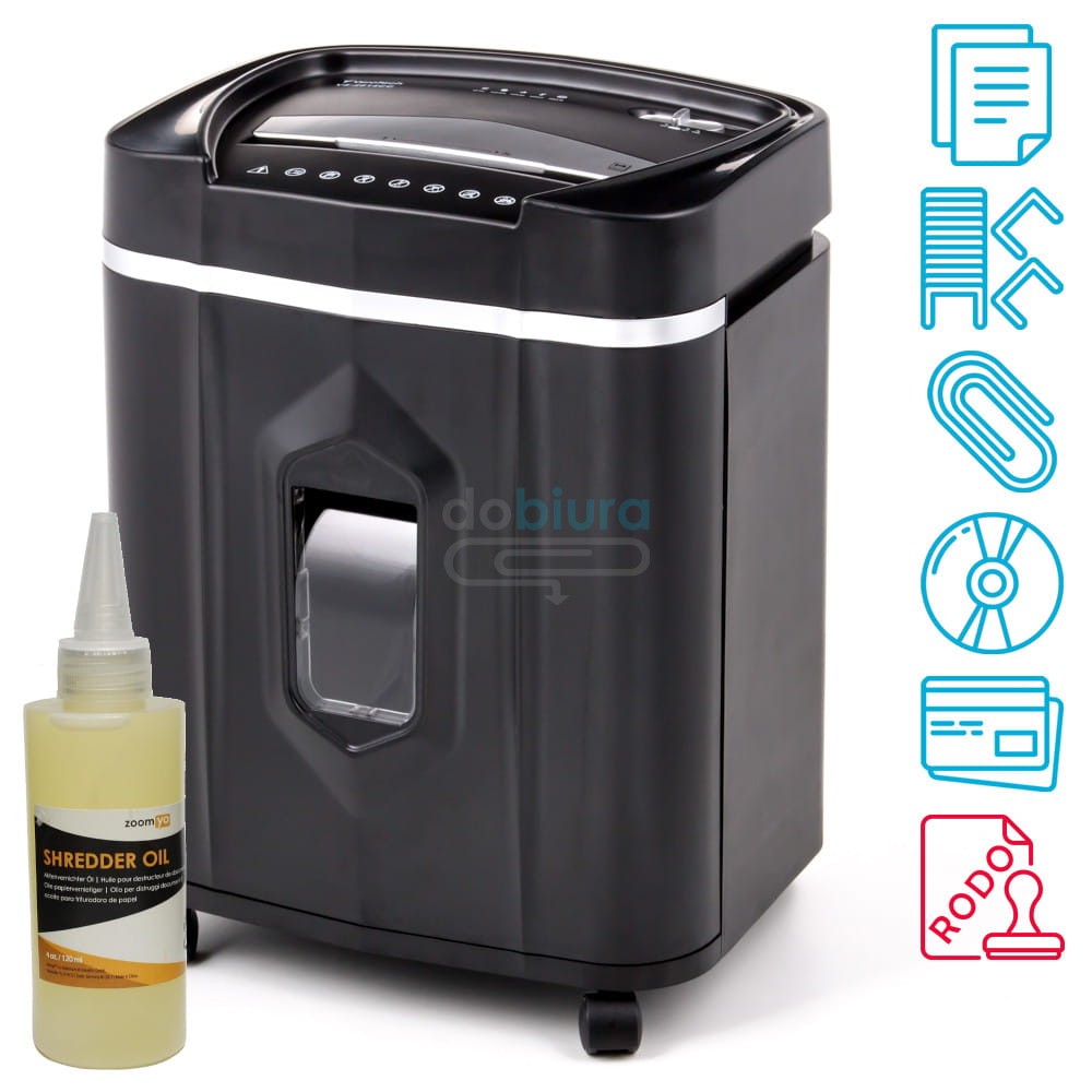 Niezawodna niszczarka do dokumentów ścinkowa Verotech VS-2014CC z olejem mk2.jpg