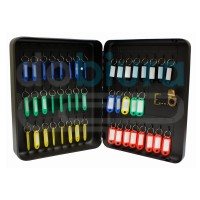 Szafka na 45 kluczy z zamkiem szyfrowym oraz z zawieszkami Metalplus