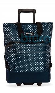 PUNTA Wózek granatowy w białe kropki Fabrizio