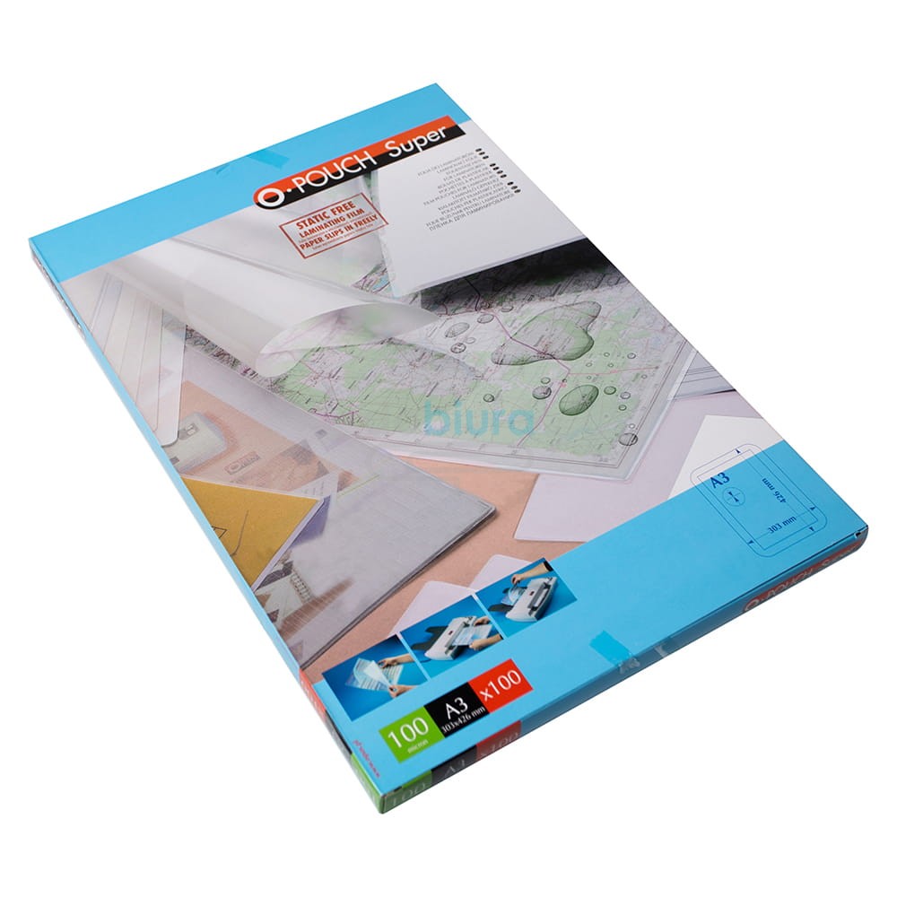 Folia do laminowania Opus A3 100 sztuk 100 mikronów