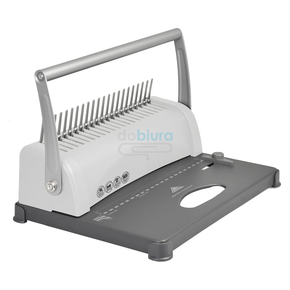 Bindownica do oprawiania w spirale plastikowe do 450 kartek OB012 Monolith