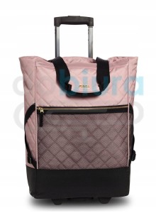 PUNTA Wózek na zakupy damski różowy