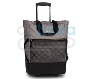 PUNTA Wózek na zakupy damski grafitowy