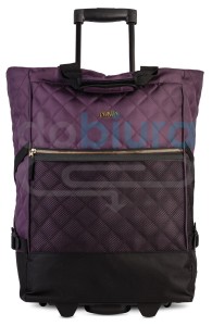 Wózek na zakupy damski fioletowy