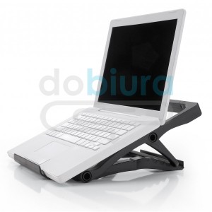 Podstawka pod laptopa składana przenośna regulowana czarna Verotech 30009
