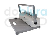 Bindownica do oprawiania w spirale plastikowe do 450 kartek OB012 Monolith widok z boku