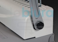 Bindownica do oprawiania w spirale plastikowe do 450 kartek OB012 Monolith dźwignia do bindowania i dziurkowania